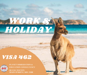 VISA 462: WORK AND HOLIDAY IN AUSTRALIA 