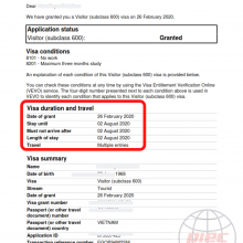 Visa du lich 
