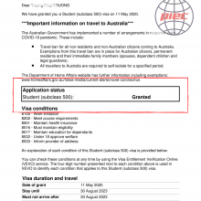 VISA DU HỌC 